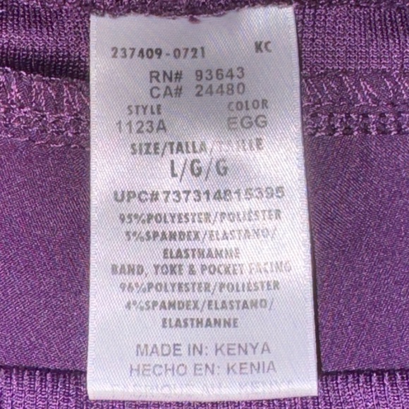 Cherokee Infinity Scrub Pants Womens 
Large - Style 1123A - Picture 3 of 3